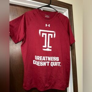 Mens Medium Temple University Shirt. MUST BE BUNDLED (T)